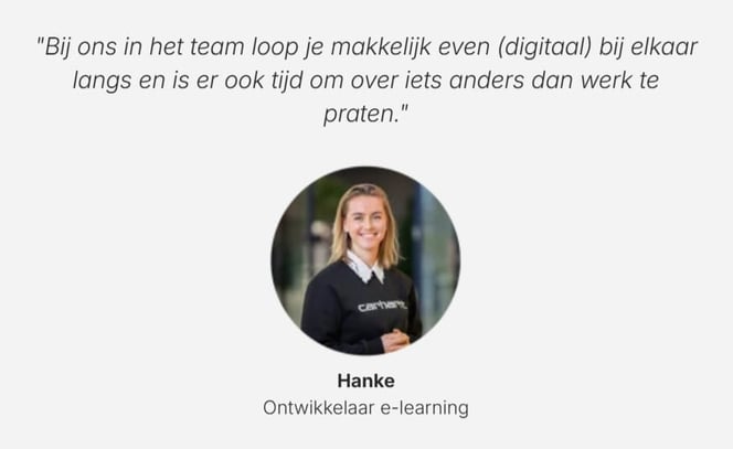 Hanke about PlusPort team